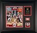 Joe Mauer - Johan Santana - Justin Morneau Minnesota Twins with Baseball Piece, Team Medallion and Descriptive Plate