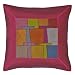 EXP Decorative Handmade Mulberry & Patchwork Thai Silk Cushion Cover / Pillow Sham