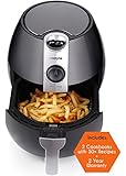 Air Fryer by Cozyna, Low Fat Healthy and Multi Cooker with Rapid Air Circulation System, 3.2 L with 2 Cookbooks Included (over 50 recipes)