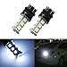 LLCJ 2Pcs Super Bright 3157 18-SMD Backup Reverse LED Light Bulbs,Turn Signal Light, Corner Light, Stop Light, Parking Light, Side Marker Light,Tail Light 12V