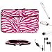 Professional Executive Deluxe Polyester Fur Office Sleeve Cover with Extra Pocket For DROID XYBOARD 10.1 by Motorola Tablet & Motorola DROID XYBOARD 10.1 with WiFi Tablet & Motorola XOOM & Motorola XOOM Family Edition Tablet + Includes a Crystal Clear High Quality HD Noise Filter Ear buds Earphones Headphones With Mic ( 3.5mm Jack ) + Includes a Professor Pen 3 in 1 Red Laser Pointer /