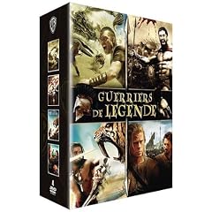Coffret guerriers de l�gende - Le choc des titans + 300 + 10 000 + Troie