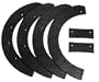 Oregon 73-001 Snow Thrower 6-Piece Paddle Set Replace Snapper 6-0631