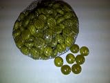 TBC Decorative Gems: Beautiful in a Unique Color of Yellow/Gold 100% Flat Gem Stones. Use in Floral Arrangements, with Candles, Aquariums, Wet or Dry. Great for Eye Catching Centerpiece 1.2 Pounds Per Bag. Unique Color Limited Edition.