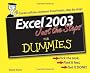 Excel 2003 Just the Steps For Dummies