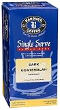 Baronet Coffee Guatemala Dark Coffee Pods, 18-Count  Boxes (Pack of 4)
