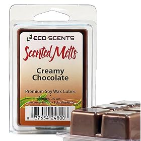 2-Pack EcoScents Scented Wax Melts - Creamy Chocolate. Maximum scent load delivering 120+...