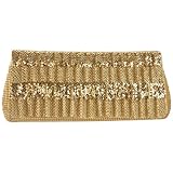 Whiting & Davis Womens Ruffles 1-5800 Clutch