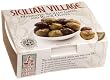 Sicilian Village  Marinated Sicilian Green and Black Olives, 6-Ounce Units (Pack of 6)