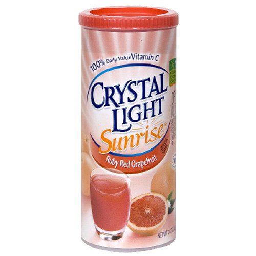 Crystal Light Sunrise Ruby Red Grapefruit, 3.4-Ounce Unit (Pack of 6)