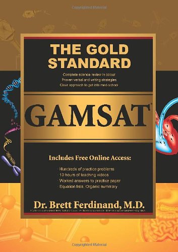 Gold Standard GAMSAT Preparation with Online Card (UK, Ireland)
