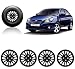 Auto Pearl-Premium Quality Car Full Black Wheel Cover Caps Black 14 inches Press Type Fitting For - Hyundai Verna RS.1499.00