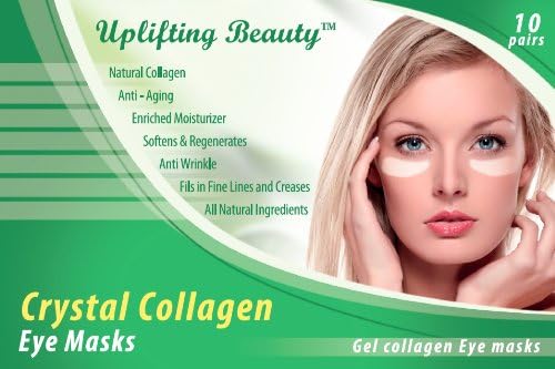 (10) Pairs of 'Uplifting Beauty' Premium Quality Under Eye Treatment ● Crystal Collagen Eye Mask ● Anti Aging Eye Patches ● Natural Plant Collagen Eye Pads ● Fills Fine Lines and Creases ● Best Gel Masks ● Hyaluronic Acid ● 100% Money Back Guarantee!
