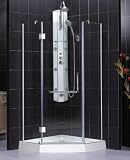 NEO Angle Dreamline Corner Shower Enclosure with hinged door 35 1/2 x 35 1/2 x 72 7/8