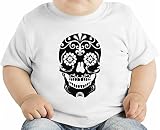 Sugar skull オーガニックベビーTシャツ 12 - 18 Months