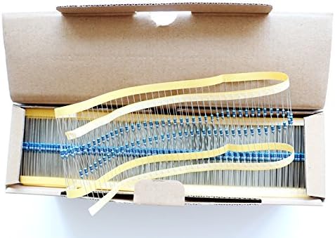 metal film resistor 1/8W 47K euro 1% rings 47KR