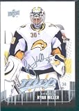 2009 /10 Upper Deck MVP Hockey Card # 262 Ryan Miller Sabres Mint Condition - Shipped In Protective ScrewDown Display Case!