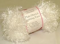 Ostrich Knitting Yarn 50gm 10balls/Pk - White