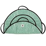 Patemm Round Changing Pad- Mint Polka Dot