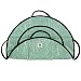 Patemm Round Changing Pad- Mint Polka Dot