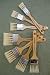 Enkaustikos Slotted Encaustic Brush No.12 (1 inches Wide)