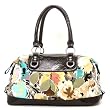 Designer Inspired Classic Look Printed Polish Handbag - Colors Available