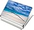 Meffort Inc&reg; 15 15.6 Inch Laptop Notebook Skin Sticker Cover Art Decal - Fits 13.3" 14" 15" 16" HP Dell Lenovo Asus Compaq Asus Acer Computers (Free Wrist Pad) (Beach View)