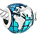 Jewelry Ocean Blue Earth World Globe Charm Sale Cheap Beads Fit Pandora Charms Bracelet Gifts
