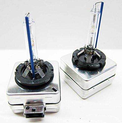 Sicklight Ninja D3R D3S Xenon HID Direct Replacement Headlight Light Bulbs Pair For Factory System with OEM (5000K Pure White)