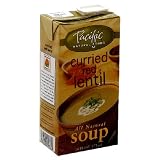 Review Pacific Natural Foods  / Pacific Natural Foods Curried Red Lentil Soup, 16-Ounce Pouch (Pack of 12)