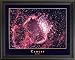 Cancer Crab Zodiac Sign Stars Astrology Picture Black Framed Art Print