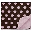 Circo&reg; Baby Blanket- Dots - Chocolate/Pink