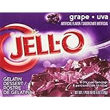 JELL-O Gelatin Dessert, Grape, 6 Ounce