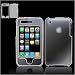 Apple iPhone 3G Translucent Clear Snap-On Case Cover with Screen Protector