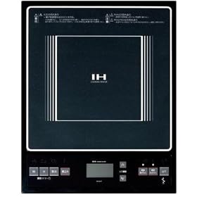 KOIZUMI S-LINE IH�N�b�L���O�q�[�^�[ KIH-S414/K �u���b�N