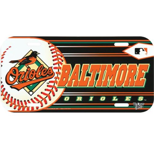 Baltimore Orioles - Baseball License Plate MLB Pro Baseball