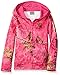 Carhartt Girls' Pink Camo Zip Sweatshirt