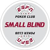 ESPNR Texas Hold'Em Poker Small Blind Button by Trademark