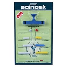 Bel-Art Scienceware F371580010 Spinpak Octagonal Magnetic Stir Bar Assortment, with Restrainer