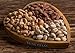 Gourmet Gift Tray with Mixed Nuts Platter, Featuring Roasted and Salted Almonds, Pistachios, & Cashews in a Heart-Shaped Wooden Tray, By Benevelo Gifts
