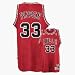 Scottie Pippen Chicago Bulls #33 Retro Swingman Adidas NBA Basketball Jersey (Red)