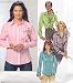 Schnittmuster Butterick 4609 Bluse Gr. BB 8-10-12-14 (34-36-38-40)