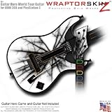 Lightning Black Skin fits Band Hero, Guitar Hero 5 & World Tour Guitars for XBOX 360 & PS3 (GUITAR N