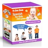 SPANISH FOR KIDS: Early Language Learning System (Spanish in just 20 minutes) Kid Start Spanish - 4 DVDs + Music CD + Large Book + 100 Flashcards + Games + Apps included. ~ Kids Spanish DVD -...