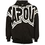 Tapout Men's Big Bang Zip Hoody,Black,Medium