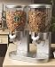 Double Dry Food Dispenser - Silver