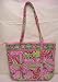 Vera Bradley New Villager Bag in Pinwheel Pink