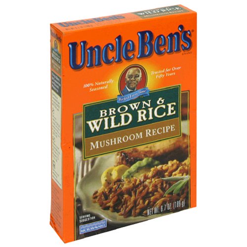 Uncle Ben's Long Grain & Wild Rice, Mushroom Recipe, 6.7-Ounce Boxes (Pack of 12) by Uncle Ben's