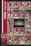 Arsenal 2007/2008 Squad Profile Poster