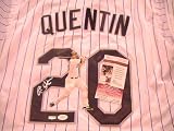 CARLOS QUENTIN SIGNED AUTOGRAPHED CHICAGO WHITE SOX JERSEY JSA